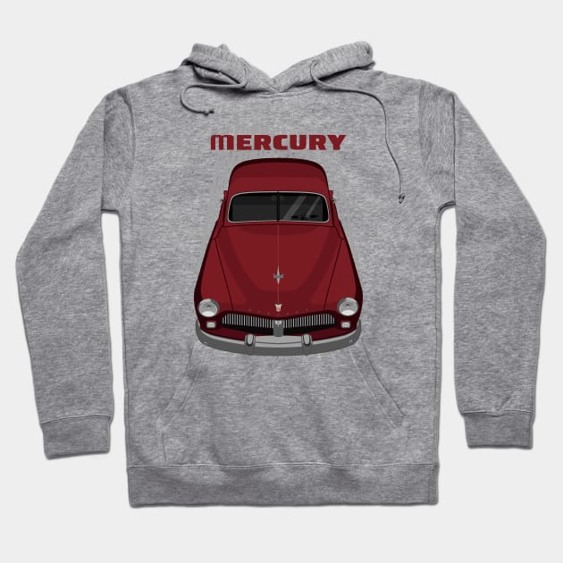 Mercury Coupe 1949 - Maroon Hoodie by V8social